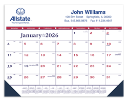 Image of Patriotic Desk Pad with Vinyl Corners